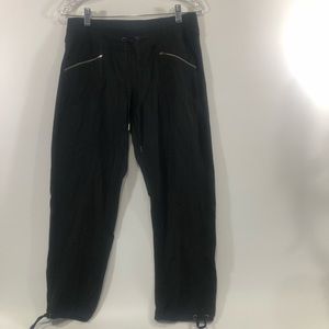 Athleta Black Mid-Rise Waisted Pants